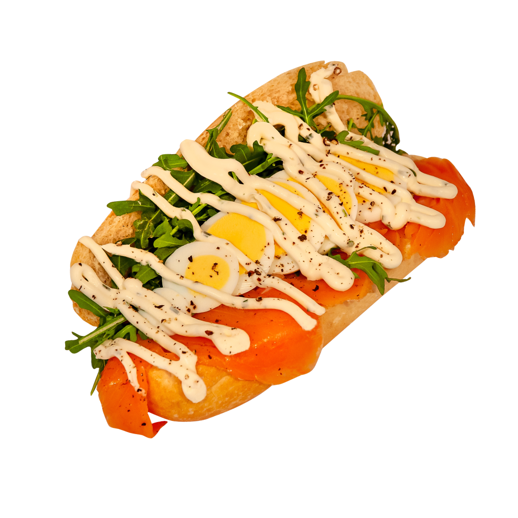 Broodje zalm