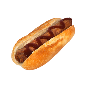 Broodje gehaktstaaf