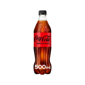 Coca Cola Zero Sugar PET Fles 500ml